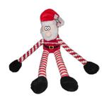 KERST!  Hondenspeelgoed   " Knuffel kerstman Stripey " 57 cm, Dieren en Toebehoren, Hondenspeelgoed, Ophalen of Verzenden, Nieuw