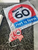 60 jaar, Ophalen of Verzenden, Zo goed als nieuw, Versiering, Verjaardag