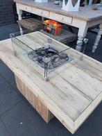 Steigerhouten Vuurtafel - Geniet van de Warmte!, Ophalen of Verzenden