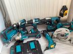 Makita 18V set, Doe-het-zelf en Verbouw, Gereedschap | Boormachines, Ophalen, Zo goed als nieuw, Boor- en Schroefmachine