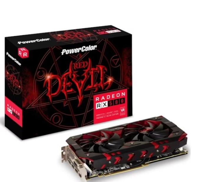 PowerColor Radeon RX 580 Video Kaarten, Computers en Software, Videokaarten, Zo goed als nieuw, AMD, PCI-Express 3.0, GDDR5, HDMI