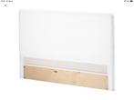Arnavik Hoofdbord 180 cm - Wit, Huis en Inrichting, Tweepersoons, Ophalen of Verzenden, Zo goed als nieuw, 180 cm