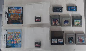 Meerdere ds en gameboy games beschikbaar voor biedingen
