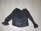 zwart/wit gestippelde damestuniek van Loavies, maat S, Ophalen of Verzenden, Zo goed als nieuw, Maat 36 (S), Zwart