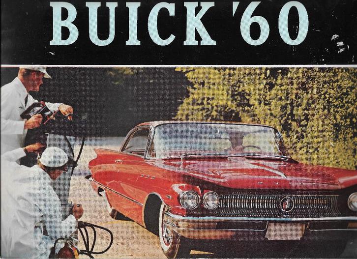 Brochure programma BUICK, 1960 (NL)., Boeken, Auto's | Folders en Tijdschriften, Gelezen, Overige merken, Ophalen of Verzenden