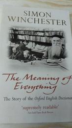 The Meaning of Everything The Oxford English Dictionary, Gelezen, Verzenden, Non-fictie, Simon Winchester