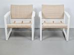 set 2 Vintage Karin Mobring diana fauteuil safari stoel '70, 75 tot 100 cm, Gebruikt, Vintage, Ophalen of Verzenden
