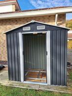 Tuinhuis (metaal)., Tuin en Terras, Tuinhuizen, Gebruikt, Schuur, Minder dan 200 cm, Zonder ramen