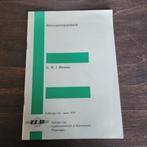 Bemonsteringstechniek - Ir. H.J. Burema (1970), Boeken, Ophalen of Verzenden, Gelezen, Overige onderwerpen, Ir. H.J. Burema