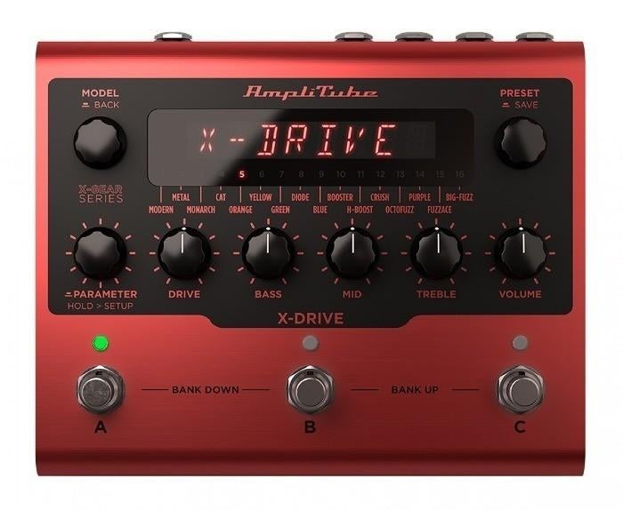 IK Multimedia X-Drive effectpedaal met audio-interface, Muziek en Instrumenten, Effecten, ., Overige typen, Nieuw, Ophalen of Verzenden