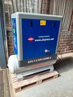 Airpress 7,5pk ivr x schroefcompressor freq geregeld., Doe-het-zelf en Verbouw, Compressors, Ophalen, Gebruikt, Geluidgedempt