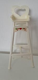 Mattel barbie kelly eating fun stoel uit 1997, Verzamelen, Poppen, Ophalen of Verzenden, Gebruikt, Accessoires
