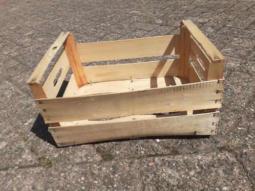 Oude vintage houten kistjes kist krat bak uit Portugal, Huis en Inrichting, Woonaccessoires | Kisten, Gebruikt, Minder dan 50 cm