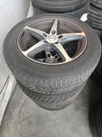 Renault megane 4 / senic 3/ captur 2 velgen met winterbanden, Gebruikt, Banden en Velgen, 17 inch, Personenwagen