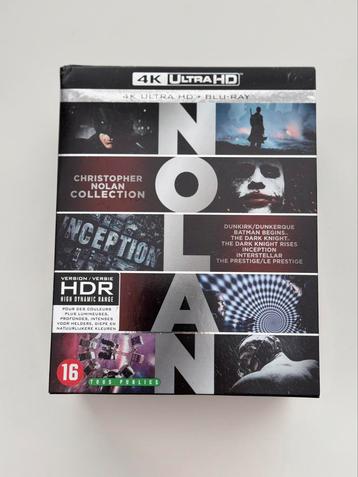 4K Christopher Nolan Blu-ray bundel beschikbaar voor biedingen