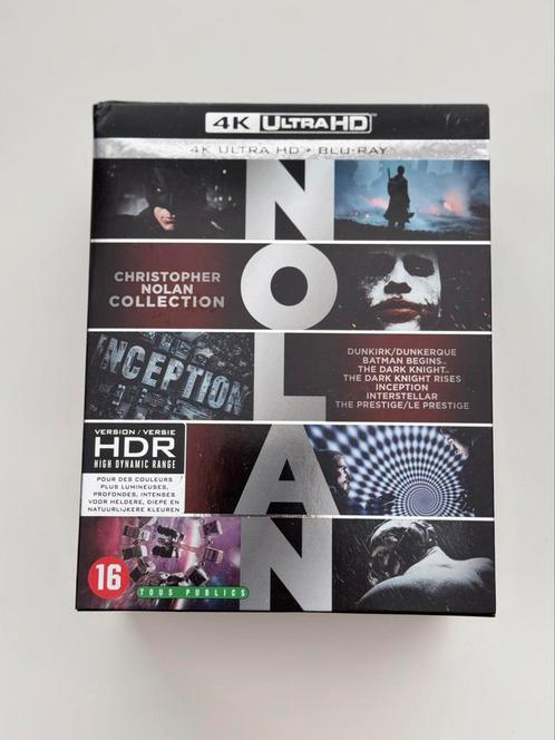 4K Christopher Nolan Blu-ray bundel, Cd's en Dvd's, Blu-ray, Zo goed als nieuw, Actie, Ophalen of Verzenden