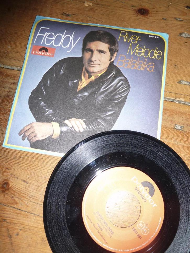 single FREDDY River-Melodie Balalaika 1970, Cd's en Dvd's, Vinyl Singles, Gebruikt, Pop, Ophalen of Verzenden