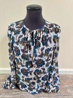 Gebloemde blouse van studio Anneloes in maat XS, Kleding | Dames, Studio Anneloes, Blauw, Ophalen of Verzenden, Zo goed als nieuw
