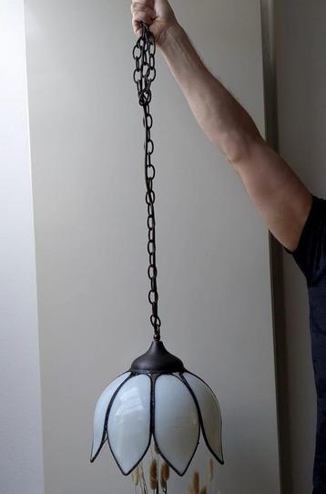 Klassieke oude nette vintage tiffany Lamp hanglamp beschikbaar voor biedingen
