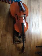 Tsjechische contrabas massief bovenblad, Muziek en Instrumenten, Ophalen of Verzenden, Gebruikt