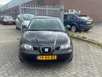 Seat Ibiza 1.4-16V Stella! Airco ECC l 17' LMV l Elek pakket, Voorwielaandrijving, Gebruikt, Zwart, 4 cilinders