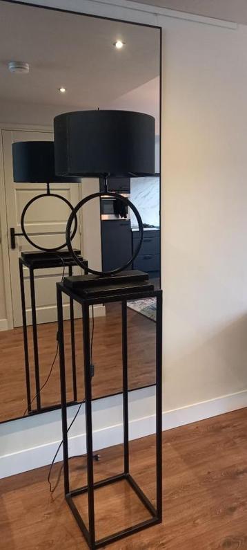 Colmore Lampenkap chintz zwart op transparant 40x30 cm beschikbaar voor biedingen