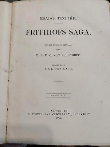 Frithiofs Saga - Tegnér, 1901, 4e druk beschikbaar voor biedingen