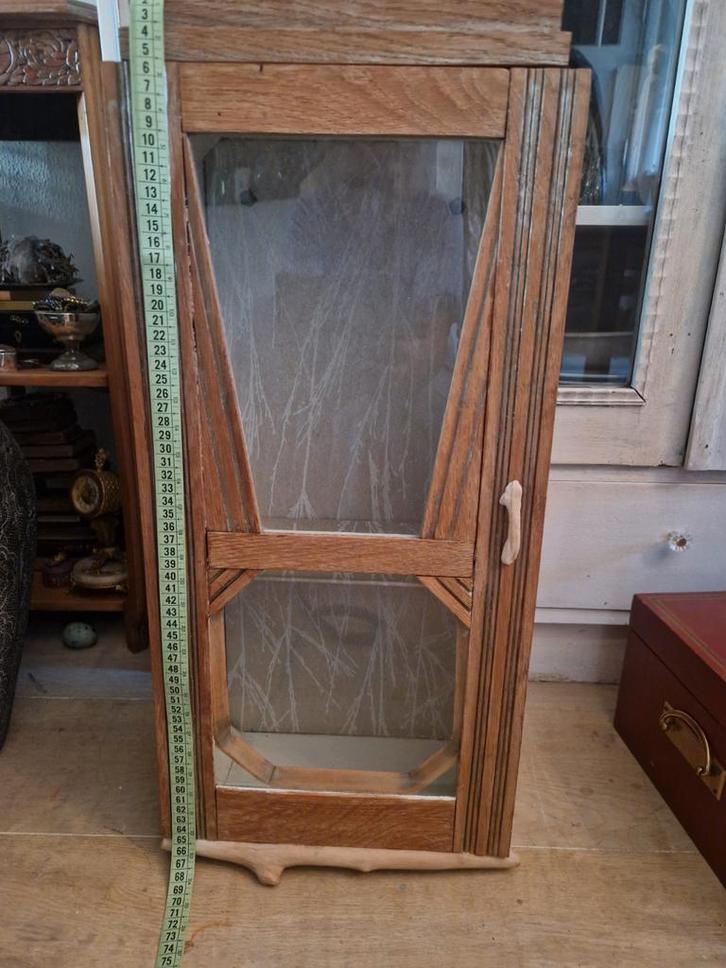 Art Deco Wandkastje, Antiek en Kunst, Antiek | Meubels | Kasten, Ophalen