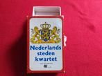 Kwartet. Nederlands steden kwartet. Jumbo. 1965., Ophalen of Verzenden, Gebruikt, Kwartet(ten)