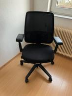 Zwarte bureaustoel zgan, Ophalen, Zo goed als nieuw, Zwart