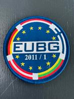 EUBG 2011/1 met velcro, Ophalen of Verzenden, Overige soorten, Overige gebieden, Embleem of Badge