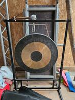 Handgesmede Gong - 80cm Diameter, Muziek en Instrumenten, Percussie, Ophalen of Verzenden, Zo goed als nieuw