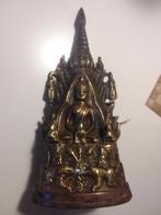 Bijzondere boeddha brons beeld. Maitreya 29,5cm nepal, Ophalen of Verzenden, Zo goed als nieuw