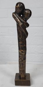 KOPPEL / DE KUS / ABSTRACT/ Bronsen beeld, Ophalen of Verzenden