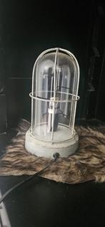 Witte Sfeerlamp - 23cm Hoog, Ophalen, Zo goed als nieuw, Glas, Minder dan 100 cm