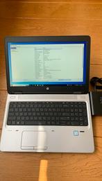 !Verlaagde prijs! HP Probook 650 G3 met bijbehorende docking, Ophalen of Verzenden, SSD