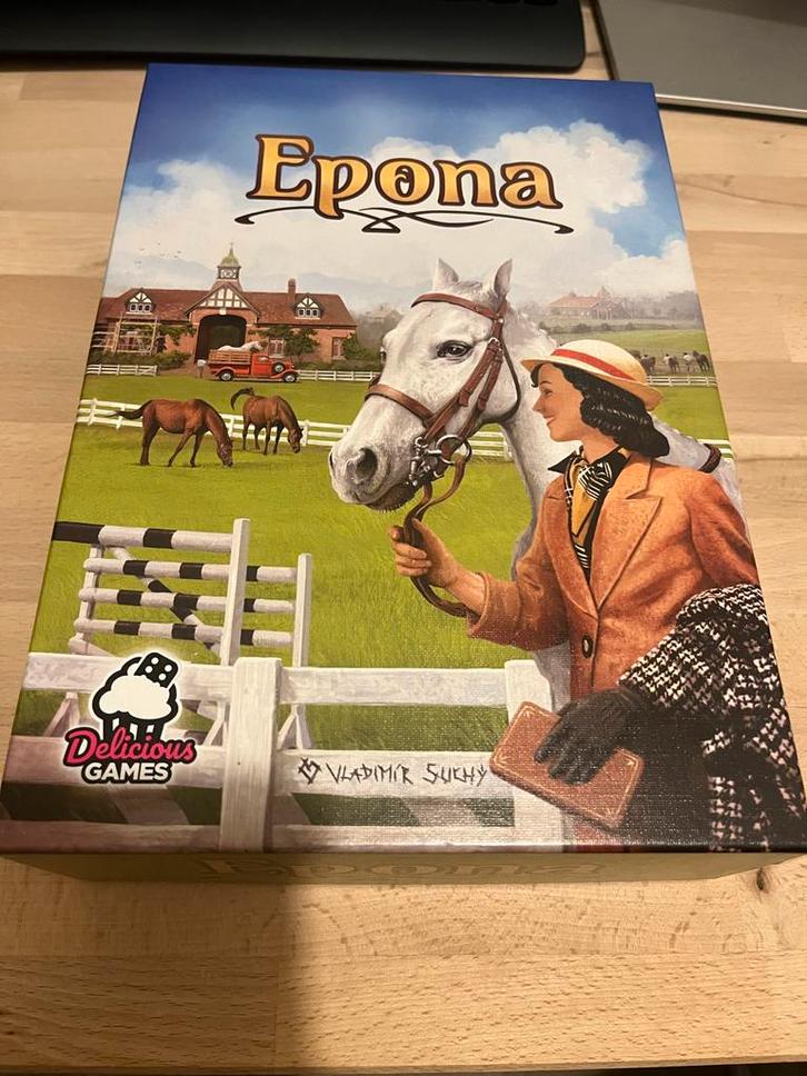 Epona Boardgame - New Release at Essen Spiel!, Hobby en Vrije tijd, Gezelschapsspellen | Bordspellen, Zo goed als nieuw, Ophalen