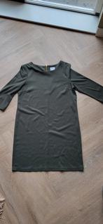 Vila kaki kleurig jurk met driekwart mouw maat L, Kleding | Dames, Jurken, Maat 38/40 (M), Ophalen of Verzenden, Zo goed als nieuw