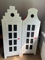 Huisjes kasten voor kinderkamer, Ophalen, 105 cm of meer, Zo goed als nieuw, Voetruimte