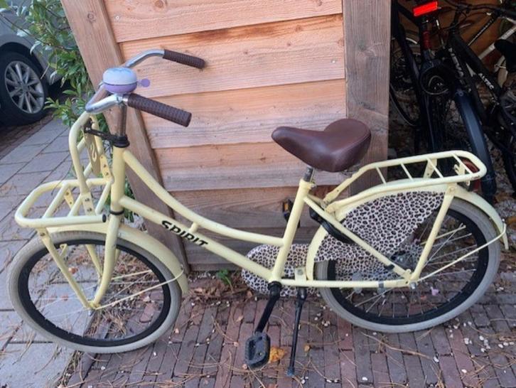 Spirit fiets luipaardprint 24 inch, Fietsen en Brommers, Fietsen | Meisjes, Gebruikt, 24 inch, Ophalen