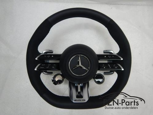 Mercedes-Benz C63 E63 W206 W213 AMG Stuur Leer MF+F1+Airbag, Auto-onderdelen, Interieur en Bekleding, Gebruikt, Ophalen of Verzenden