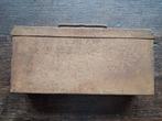 Duitse mg kist ww2 Patronenkasten 41 Zandkleur, Ophalen of Verzenden, Landmacht, Duitsland, Kist of Geocache