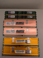 PC DDR3 en DDR2 geheugen diverse soorten, Desktop, Ophalen of Verzenden, Zo goed als nieuw, DDR3