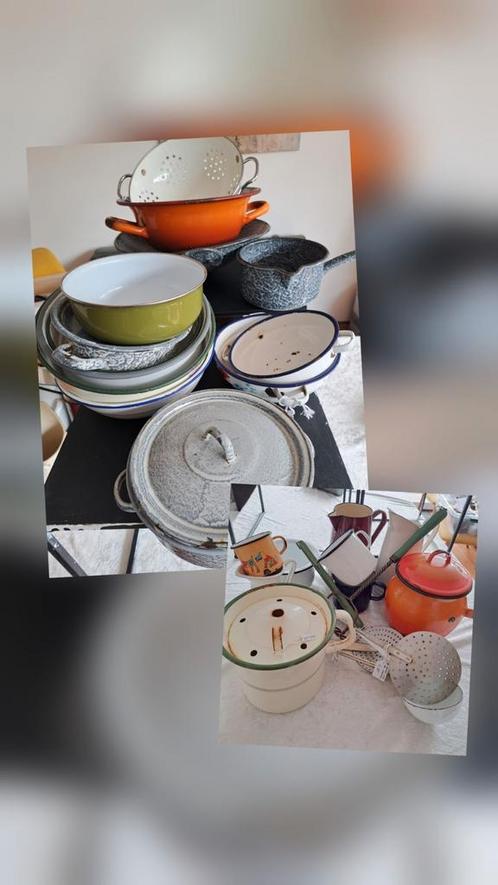 Partij brocante wegens beëindigen webwinkel, Antiek en Kunst, Curiosa en Brocante, Ophalen