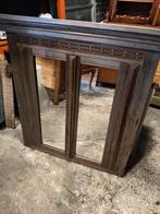 Brocante spiegel, diverse spiegels zie foto's, Antiek en Kunst, Ophalen, Rechthoekig, Minder dan 50 cm