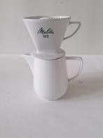 melitta koffiepot met filter nr 102 izgst kleur wit, Verzenden