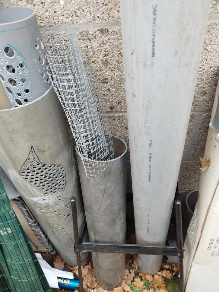 PVC Buizen - Diverse Maten, Doe-het-zelf en Verbouw, Buizen en Afvoer, Gebruikt, Rechte buis, Pvc, 2 tot 4 meter, 40 tot 60 mm