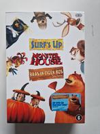 DVD Boxset: Surf's Up, Monster House, Baas in Eigen Bos, Gebruikt, Tekenfilm, Alle leeftijden, Boxset
