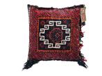 Handmade Persian wool Decorative cushion Tribal 38x38cm, Overige kleuren, Vierkant, Ophalen of Verzenden, Zo goed als nieuw