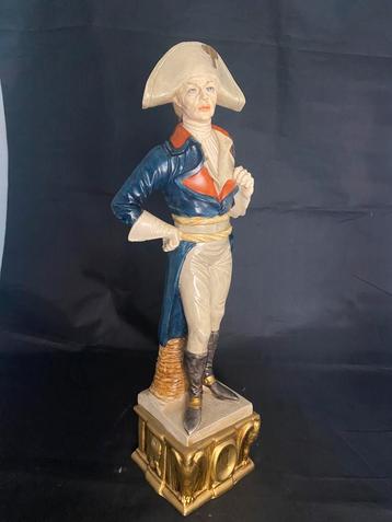 Porseleinen beeld Napoleon Bonaparte keizer Waterloo beschikbaar voor biedingen